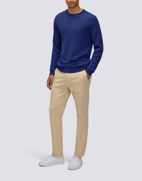 JERSEY DE CUELLO REDONDO PARA HOMBRE EN MEZCLA DE LANA