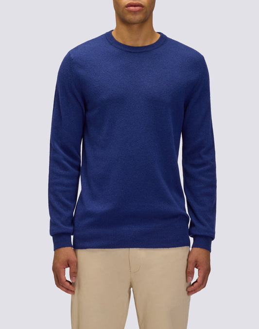 JERSEY DE CUELLO REDONDO PARA HOMBRE EN MEZCLA DE LANA