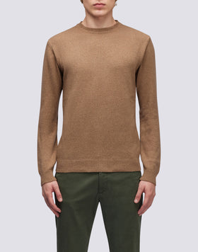 MAGLIONE A GIROCOLLO MISTO CASHMERE