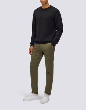 JERSEY DE CUELLO REDONDO PARA HOMBRE DE LANA MERINO Y CACHEMIRA