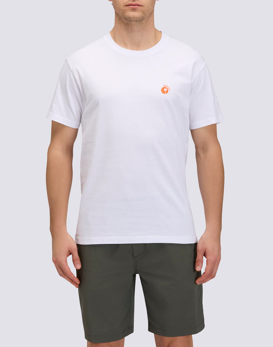 T-SHIRT CAPSULE MICROSTAMPA CON PALMA