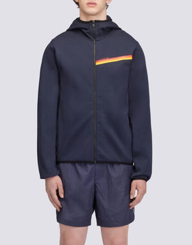 SUNDEK 1958 SUDADERA TRICOLOR CON CAPUCHA