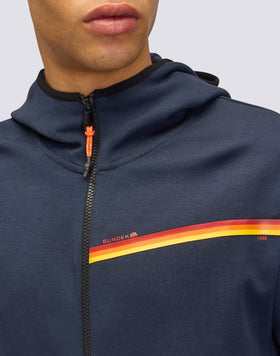 SUNDEK 1958 SWEAT À CAPUCHE TRICOLORE