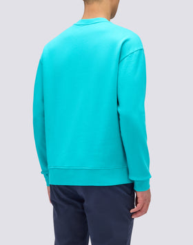 SWEAT-SHIRT À COL RAS DU COU AVEC LOGO BRODÉ