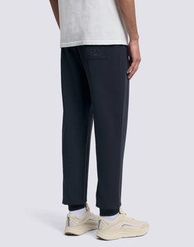 PANTALON LONG À TAILLE ÉLASTIQUE POUR HOMME EN COTON INTERLOCK RECYCLÉ