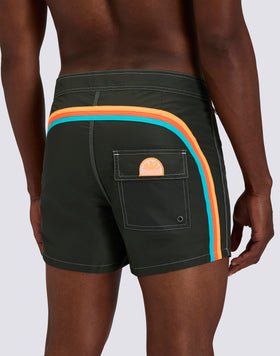 SHORT DE BAIN COURT TAILLE FIXE TAFFETA ICONIQUE