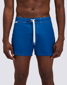 ICONIC TAFFETA FIXED WAIST SHORT SWIMSUIT