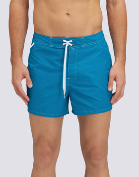 ICONIC TAFFETA FIXED WAIST SHORT SWIMSUIT