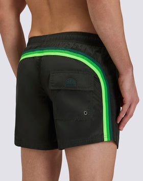 MAILLOT DE BAIN COURT MEMORY À TAILLE ÉLASTIQUE