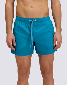 MAILLOT DE BAIN COURT POUR HOMME AVEC TAILLE ÉLASTIQUE ET TAILLE FROISSÉE
