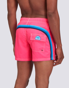 TRAJE DE BAÑO CORTO CINTURA ELÁSTICA POLIÉSTER RECICLADO REPREVE®