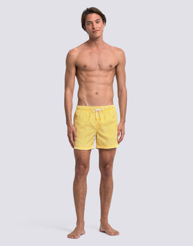 COSTUME DA BAGNO UOMO CORTO VITA ELASTICATA POLIESTERE RICICLATO REPREVE® CON STAMPA JUICY STRIPES CON RICAMO FRUTTA
