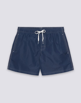 BAÑADOR CORTO CON CINTURA ELÁSTICA TAFETA ICÓNICA