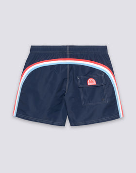 BAÑADOR CORTO CON CINTURA ELÁSTICA TAFETA ICÓNICA