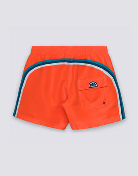 SHORT DE BAIN À TAILLE ÉLASTIQUE TAFFETA ICONIQUE