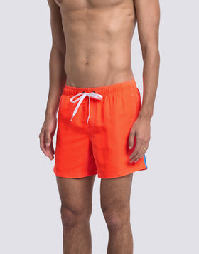 SHORT DE BAIN À TAILLE ÉLASTIQUE TAFFETA ICONIQUE