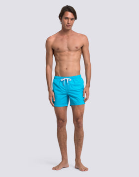 ICONIC TAFFETA SHORT SWIMSHORTS WITH ELASTIC WAIST 