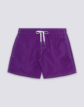 ICONIC TAFFETA MEN'S SHORT ELASTIC WAIST SWIMSUIT