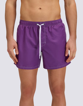 ICONIC TAFFETA MEN'S SHORT ELASTIC WAIST SWIMSUIT