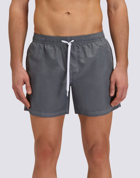 ICONIC TAFFETA MEN'S SHORT ELASTIC WAIST SWIMSHORTS