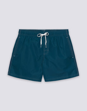 ICONIC TAFFETA MEN'S SHORT ELASTIC WAIST SWIMSHORTS