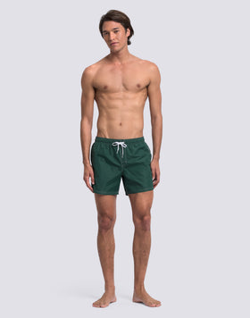 ICONIC TAFFETA MEN'S SHORT ELASTIC WAIST SWIMSUIT