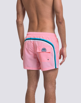 ICONIC TAFFETA SHORT SWIMSHORTS WITH ELASTIC WAIST