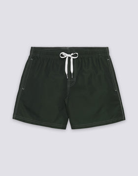SHORT DE BAIN À TAILLE ÉLASTIQUE TAFFETA ICONIQUE