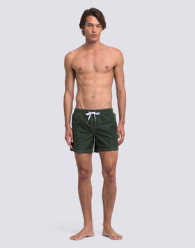 SHORT DE BAIN À TAILLE ÉLASTIQUE TAFFETA ICONIQUE