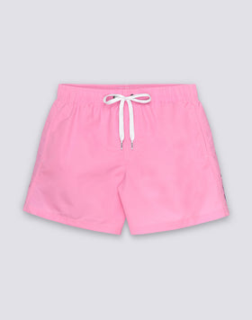 SHORT DE BAIN À TAILLE ÉLASTIQUE TAFFETA ICONIQUE