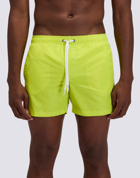 ICONIC TAFFETA MEN'S SHORT ELASTIC WAIST SWIMSUIT