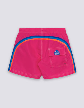 MAILLOT DE BAIN COURT À TAILLE ÉLASTIQUE ICONIC TAFFETA