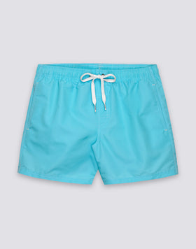 ICONIC TAFFETA MEN'S SHORT ELASTIC WAIST SWIMSHORTS
