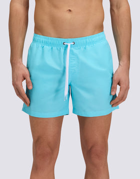 ICONIC TAFFETA MEN'S SHORT ELASTIC WAIST SWIMSHORTS