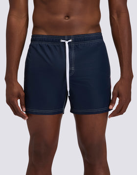 ICONIC TAFFETA MEN'S SHORT ELASTIC WAIST SWIMSHORTS