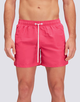 ELASTICATED WAIST ICONIC TAFFETA RAINBOW 2 COLOURS SHORT SWIMSHORTS