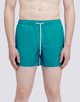 ELASTICATED WAIST ICONIC TAFFETA RAINBOW 2 COLOURS SHORT SWIMSHORTS