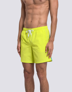 MAILLOT DE BAIN MI-LONG TAILLE ÉLASTIQUE ICONIC TAFFETA