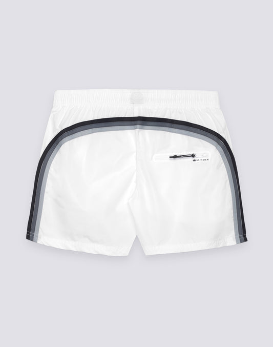 MAILLOT DE BAIN COURT À TAILLE ÉLASTIQUE MEMORY