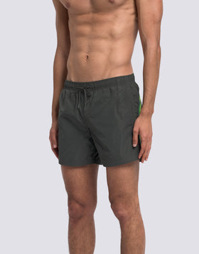 SHORT DE BAIN COURT TAILLE ÉLASTIQUÉE MEMORY