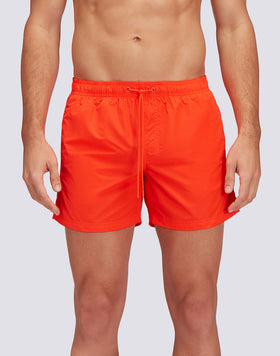 MEMORY STRETCH WAIST SWIM TRUNKS