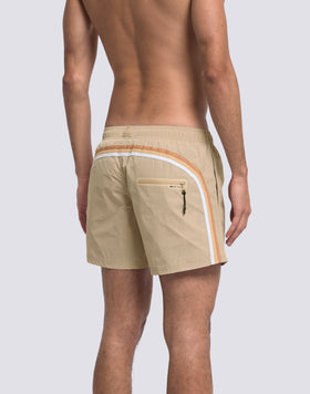 MEMORY SHORT SWIMSHORTS WITH ELASTICATED WAIST