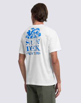 T-SHIRT UOMO STAMPA ARCHIVE SUNDEK FOLLOW THE SUN
