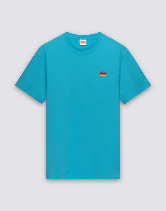 T-SHIRT UOMO CON RICAMO TRICOLORE