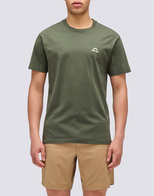 T-SHIRT AVEC BRODERIE ARC-EN-CIEL