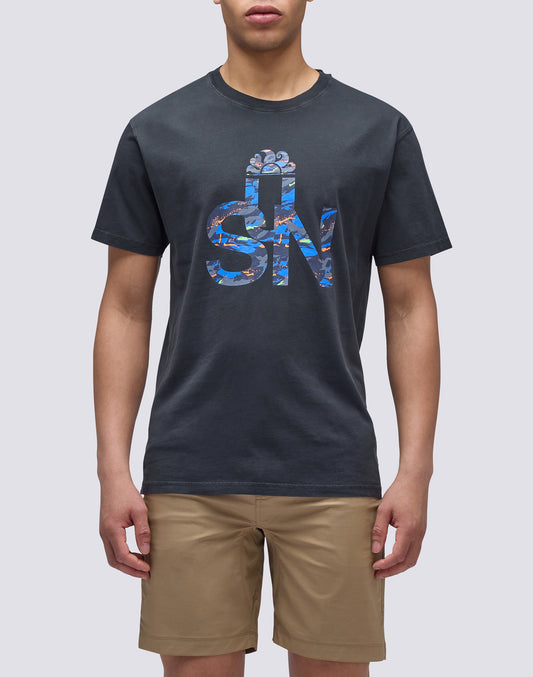 CAMOU LOGO T-SHIRT