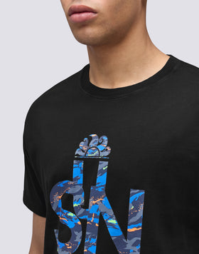 T-SHIRT AVEC LOGO CAMOUFLAGE