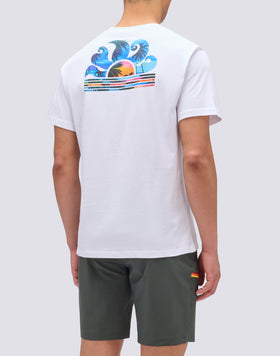 T-SHIRT IMPRIMÉ PALMIER