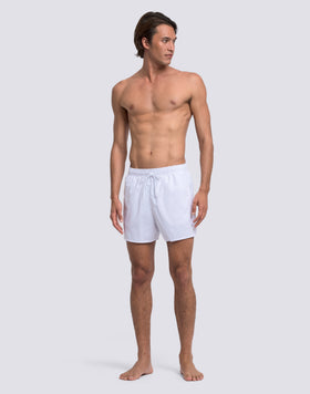 MAILLOT DE BAIN COURT À TAILLE ÉLASTIQUE MANOPESCA