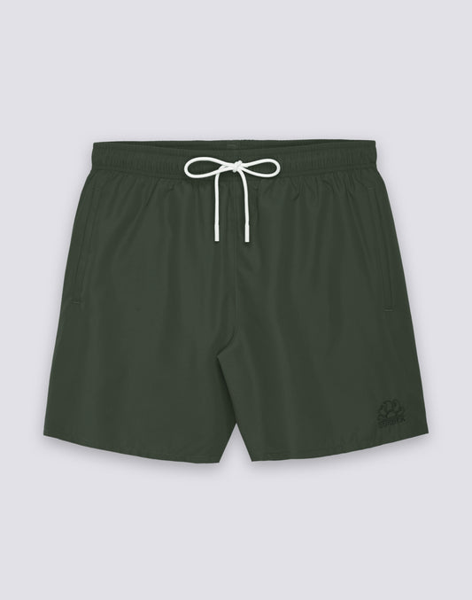 MAILLOT DE BAIN COURT POUR HOMME AVEC TAILLE ÉLASTIQUE ET TISSU COULEUR PÊCHE